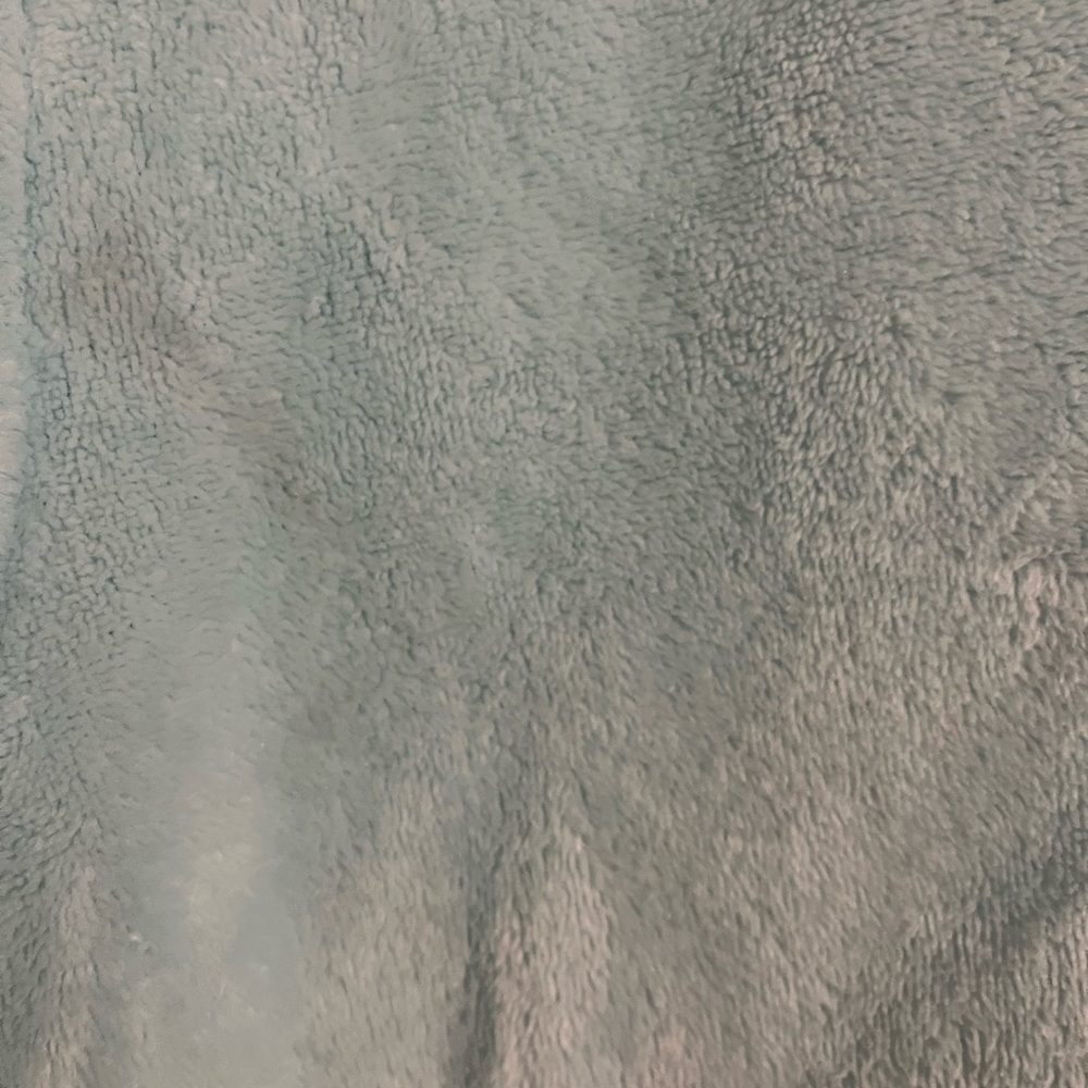 Croft & Barrow Soft Teal Fleece Top - Picture 2 of 5
